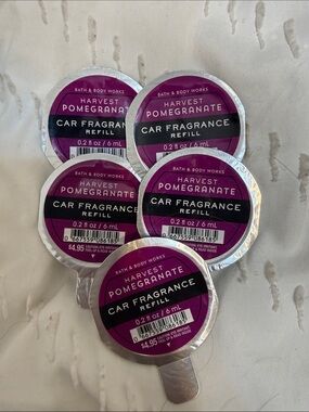 Bath & Body Works Harvest Pomegranate Car Fragrance Refills - Purple & Black